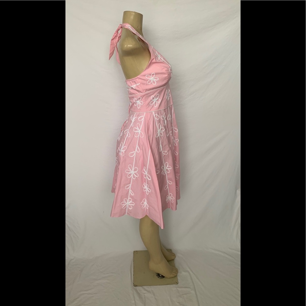 Lilly Pulitzer Size 4 Pink Halter Dress - Picture 3 of 8